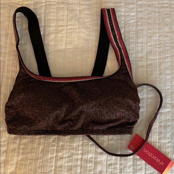 Xhiliration swimsuit top